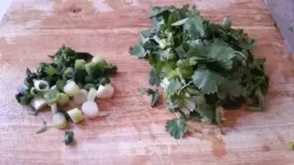 Make Spicy sauerkraut step 1