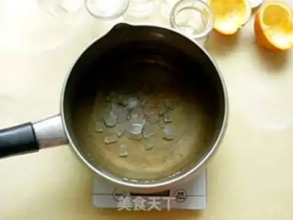 Make Sweet orange jelly step 2