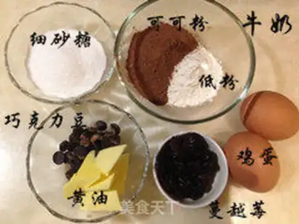 Make mini chocolate cupcakes step 0