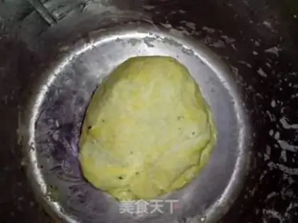 Make Egg spinach noodles step 4