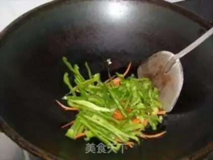 Make Green peppers step 3