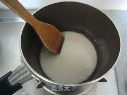 Make Rose milk bag step 0