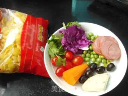 Make Shell salad step 0