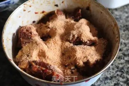 Make Spicy powdered ribs step 4