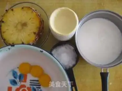 Make Pineapple omelet step 0