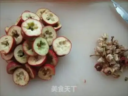 Make A mountain cake step 1