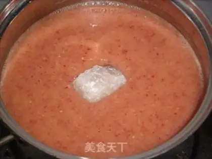 Make A mountain cake step 4