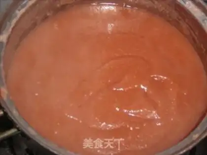 Make A mountain cake step 5