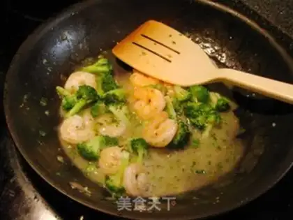 Make Shrimp broccoli step 8