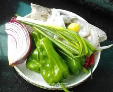 Make Green pepper fire step 0