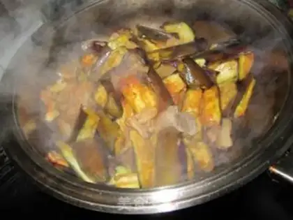 Make Northeast eggplant step 5