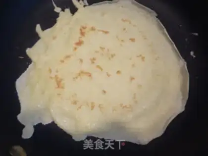 Make Banana omelet step 3