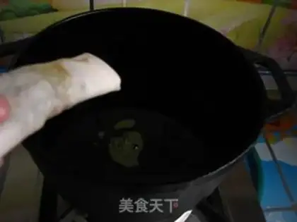 Make Spring rolls step 15