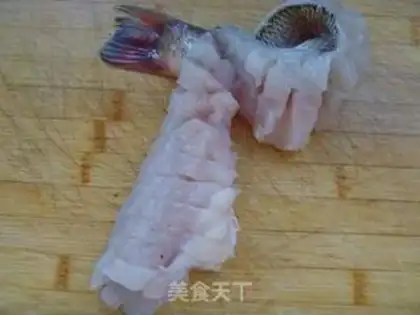 Make Squirrel fish step 2