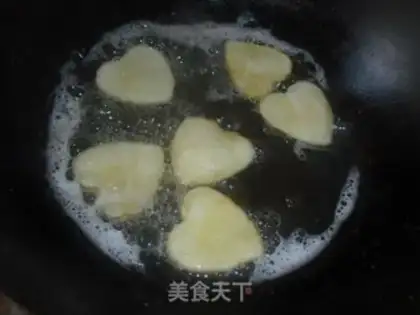 Make Heart-shaped potatoes step 5