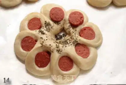 Make Hot dog bouquet step 13