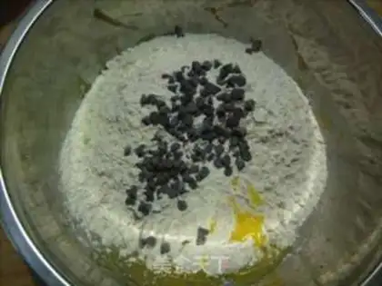 Make Whole wheat chocolate cookies step 5