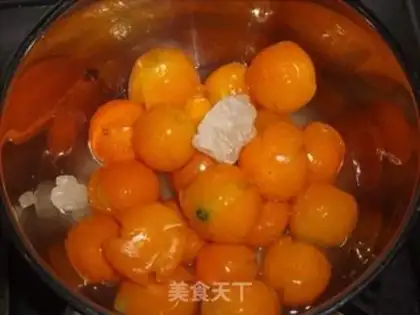Make Sugar and gold oranges step 5