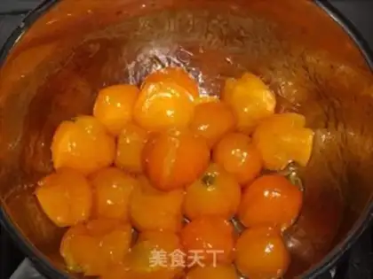 Make Sugar and gold oranges step 6
