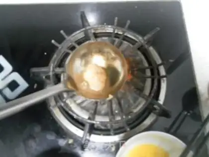 Make Egg dumplings step 2