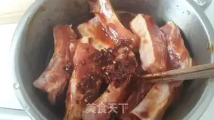 Make The fragrance pork chop step 1