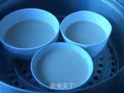 Make Cows with milk tofu step 1