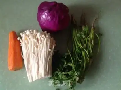 Make Frozen needle mushrooms step 0