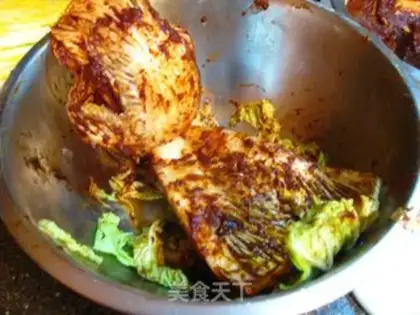 Make Pick up Korean cabbage step 6