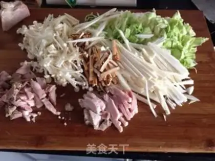 Make Eggs and chicken step 2