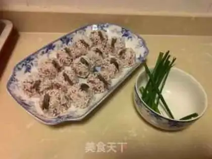 Make Shrimp tailball step 1