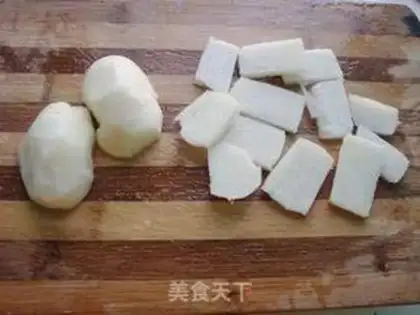 Make The melon fried Dutch beans step 1