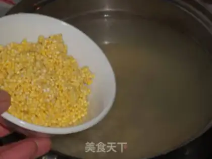 Make Red-tree rice porridge step 3