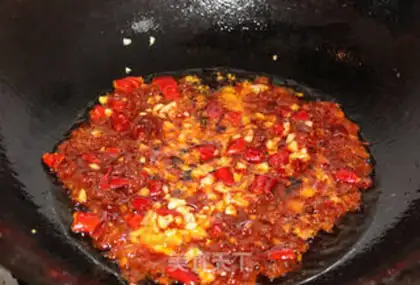 Make Spicy tofu step 2