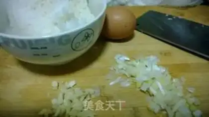 Make Gold egg fried rice step 0