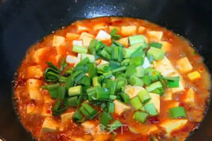 Make Spicy tofu step 5