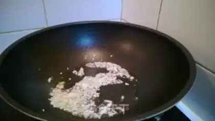 Make Gold egg fried rice step 3