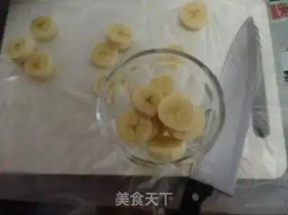Make Banana dessert step 2