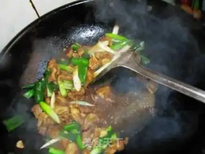 Make Indian curry lamb step 9