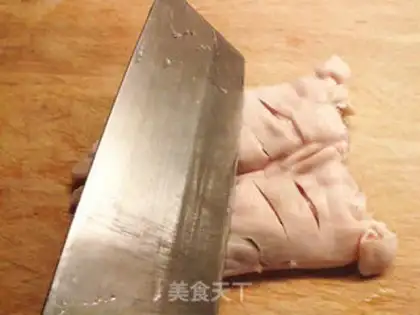 Make Red burning pig hoof step 0