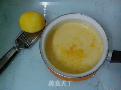 Make Lemon flamingo ice cream step 4