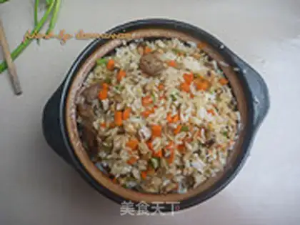 Make Sausage rice step 8