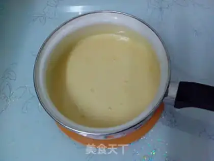 Make Lemon flamingo ice cream step 5
