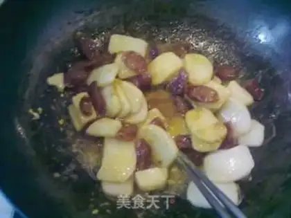 Make Weenie fried pastry step 6