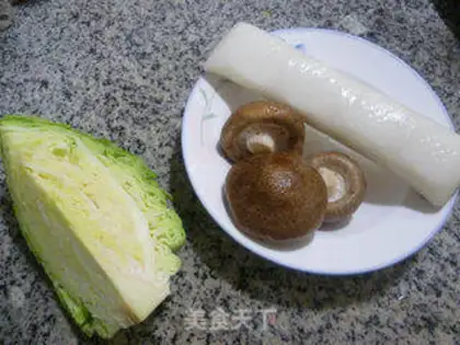 Make The mushroom cabbage step 0