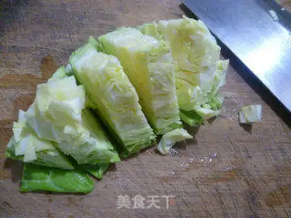 Make The mushroom cabbage step 2