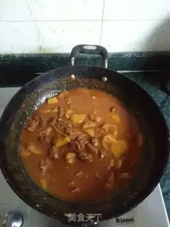 Make Curry beef step 3