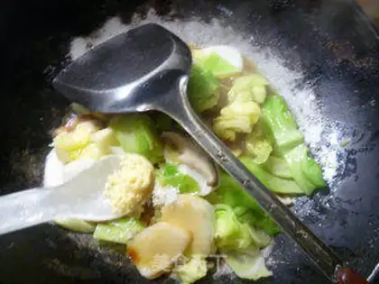 Make The mushroom cabbage step 10