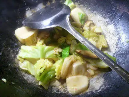 Make The mushroom cabbage step 11