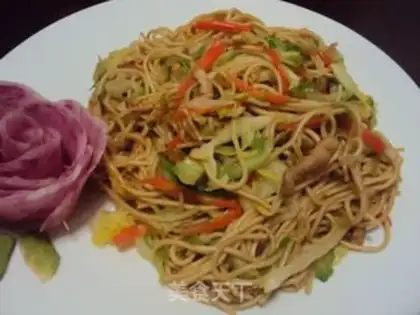 Make Soy sauce noodles step 11