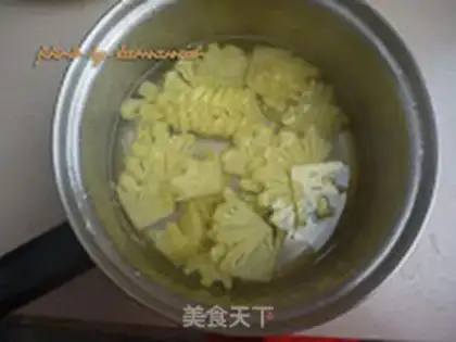 Make Pineapple chicken step 1